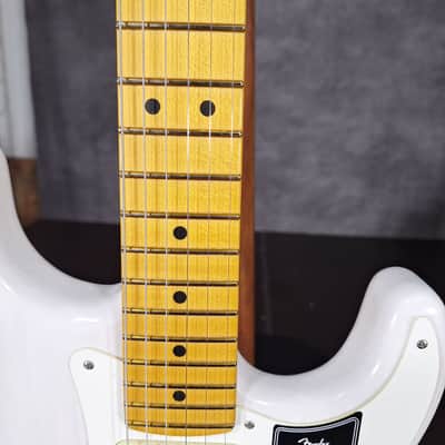 Fender American Ultra Luxe Vintage '50s Stratocaster 2025 - Present - White Blonde 7.4 pounds image 4