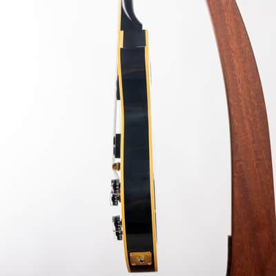 Gibson Les Paul Custom W/Carmelita Neck Ebony VOS GH, Ebony | Demo image 6