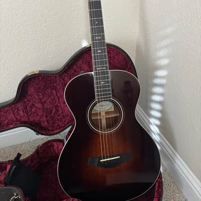 Taylor Builder’s Reserve VII - custom 522e Mahogany 12 fret Grand Concert 2012 - Shaded Edgeburst image 1
