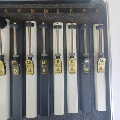Schulmerich Two-Octave Melody Chimes G4-G6 25-Note Set+Hardshell Case Instrument image 6