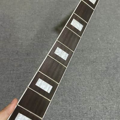 Gloss Black Maple Bass Neck 20 Fret 4 string 34inch Rosewood block inlay nut 42mm image 5