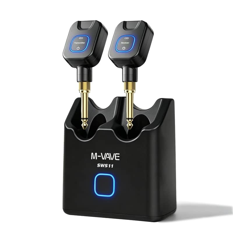 M-VAVE SWS11 5.8GHz Wireless Audio Transmission System, 6-Channel Transceivers, 30m Range, (Price includes the import duty for US buyer) image 1