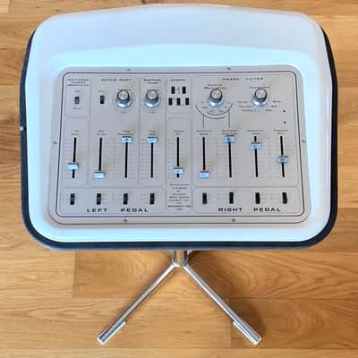 EMS Synthi Hi Fli SERIAL NUMBER ONE w/chrome stand, control pedals, paperwork, original  demo cassette, etc image 25