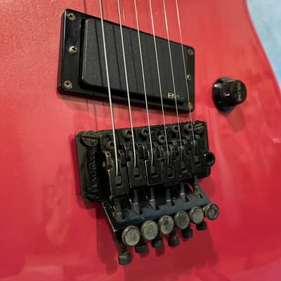 Kramer ESP JK-1000 Reverse Headstock Made in Japan Original Floyd Rose 1980s image 6