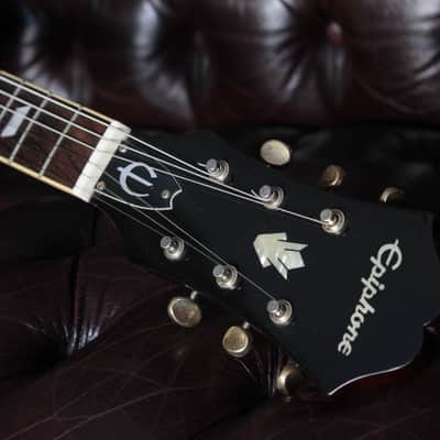 Epiphone Riviera Custom P93 2015 - Wine Red image 4