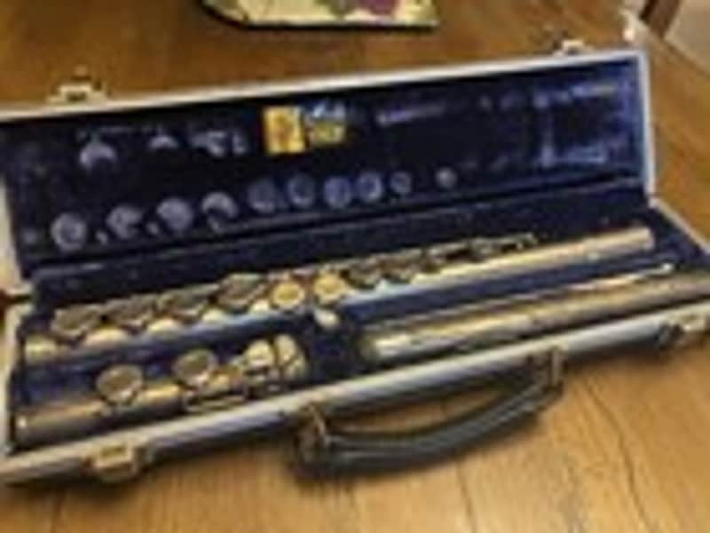 ⭐️Vintage W.T. Armstrong Flute Model 104⭐️With Hard Case Elkhart Ind USA⭐️ image 1