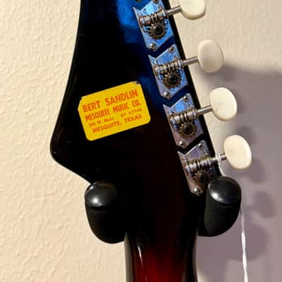 Maxitone Barney Kessel Ibanez 1960 Sunburst MIJ Aria Bruno Matsumoku w/ Gigbag! image 8