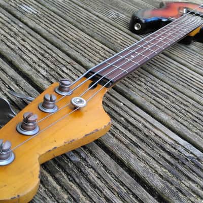 Relic  PBass 3 Tone Sunburst (Body checking!) imagen 4