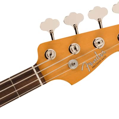 Fender - Vintera II '60s Precision Bass Guitar - Rosewood Fingerboard - Olympic White - w/ Deluxe Gigbag image 3