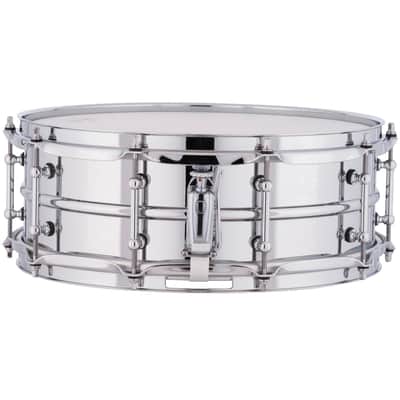 Ludwig LM400T Supraphonic 5x14 Smooth Shell, Tube Lugs Snare Drum image 2