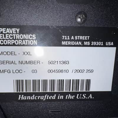 Peavey XXL TransTube Series 100-Watt Guitar Head 2000s - Black image 4