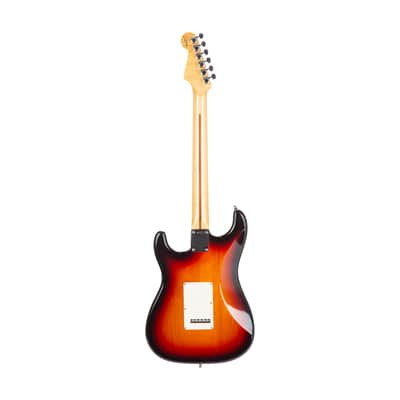 2009 Fender Custom Shop Custom Deluxe Stratocaster Electric Guitar, 3-Tone Sunburst, R4XXXX image 3
