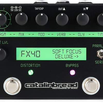 Catalinbread Soft Focus Deluxe Multi-effects Pedal - Black image 2