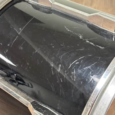 Pearl Export EX 12"x10" Rack Tom Drum Early 90s - Jet Black image 9