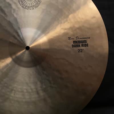 Paiste 22" Sound Creation Dark Ride New Dimension 2951 grams 1984 image 2