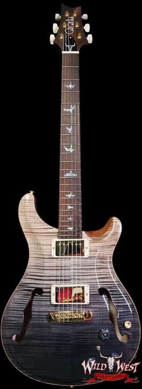 PRS Wild West Guitars 25th Anniversary Limited Run Wood Library Artist Package Hollowbody II Piezo Frostbite Fade (Private Stock Color) 5.60 LBS (US Only / No International Shipping) image 1