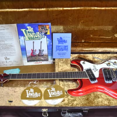 【offers welcome】Aria Ventures Model 2001, 40th Anniversary 2001 - red image 1