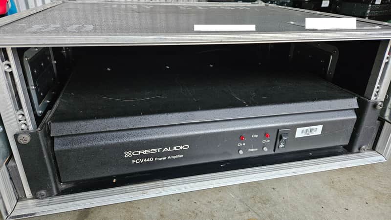 Crest Audio FCV-440 Early 2000s - Black / Pro Power Amp image 1