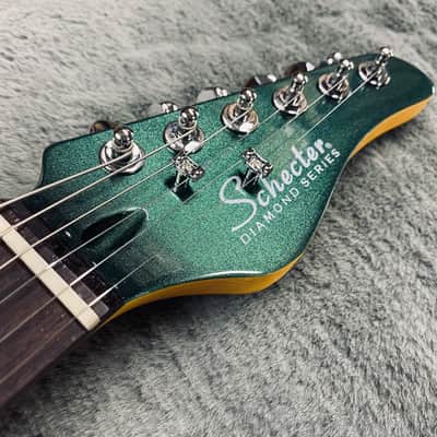 Schecter PT Fastback II Bigsby - Dark Emerald Green image 4