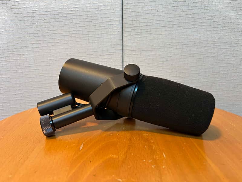 Shure SM7B Cardioid Dynamic Microphone 2001 - Present - Black - With Hand Made HARD CASE image 1
