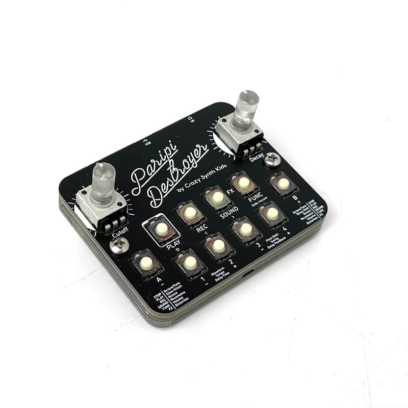 Crazy Synth Kids Paripi Destroyer w/ Box & Manual Very Rare Nano