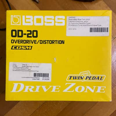 Boss OD-20 Overdrive/Distortion 2005 - Present - Yellow image 5