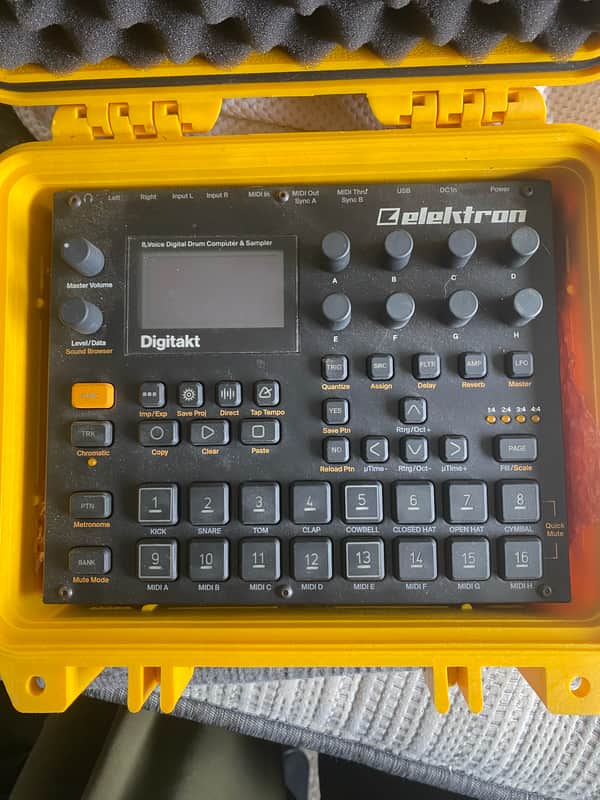 Elektron Digitakt 2017 - 2024 - Black image 1