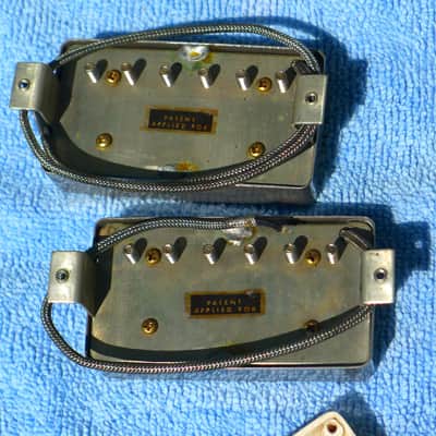 OVER THE POND GUY OTPG Guitar Pickups PAF Double Cream NOS - With OTPG M69 Rings image 8