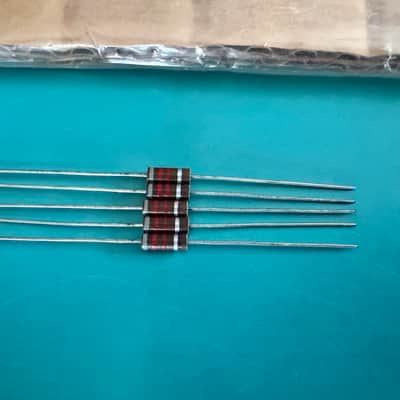 NOS 5x 8.2K 0.5W 1/2W 10% CARBON COMPOSITE COMP RESISTORS FOR TUBE AMP HIFI AMPLIFIER image 2