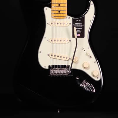 Fender American Professional II Stratocaster, Maple FB, Black image 1