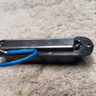 Joe Barden S Deluxe Strat pickups set of 3 1990's blue leads image 4