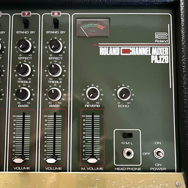 Roland PA-120 1970 - GREEN | Reverb