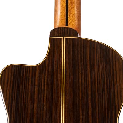 Requinto - Guitarras Esteve 6.CUT - Solid Cedar/Indian Rosewood - Handmade in Spain - Alto Tuning image 8