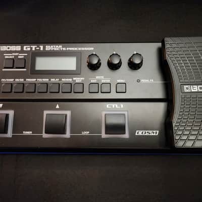 Boss GT-1 Guitar Effects Processor 2016 - Present - Black image 1