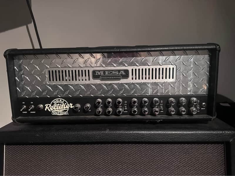 Mesa Boogie Dual Rectifier Solo Head 3-Channel 100-Watt Guitar Amp Head image 1
