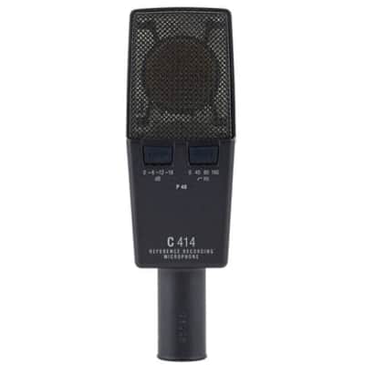 AKG C414 XLS - Large Diaphram Condenser Microphone, with Case, Shockmount & Wind Screen image 4