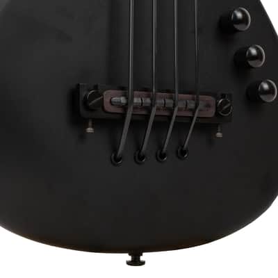 Gold Tone ME-Bass Black Edition 23-Inch Scale Electric MicroBass with Gig Bag (Limited) image 3