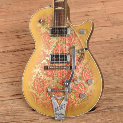 Gretsch Custom Shop Stephen Stern Masterbuilt G6128 Custom Shop Gold Paisley 2018 - Zac Brown image 2