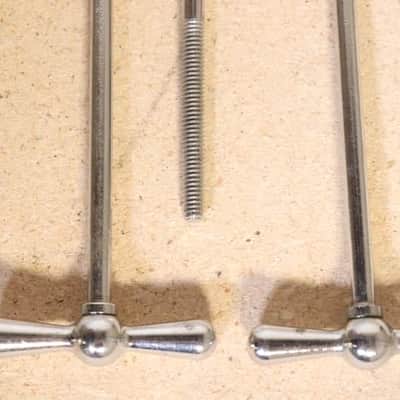Ludwig 5-1/4" Chrome T Rods 8pk Vintage 1950's -60's #3 image 4