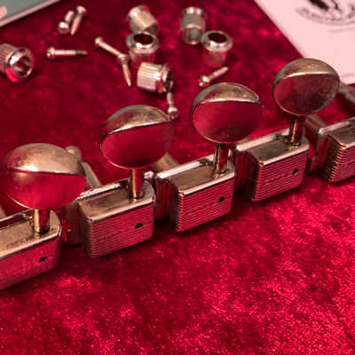 Kluson single line tuners  Master of aging Lefty / Left handed image 10