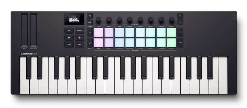 Novation LAUNCHKEY MINI 37 MK4 37-key MIDI Ableton Live Keyboard Controller image 1