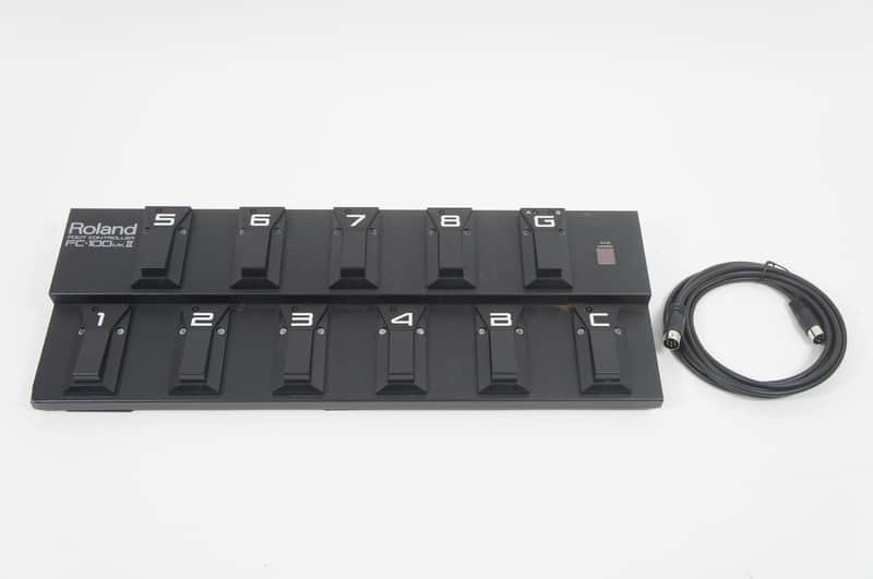 Roland FC-100 mkII MIDI Foot Controller RRC Pedal BOSS w/ 3m 6Pin DIN Cable image 1