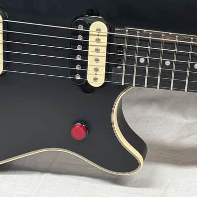 EVH Eddie Van Halen Wolfgang Signature Guitar with Case 2022 - Stealth Black image 7