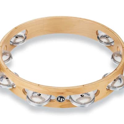 LP Pro 10 Inch Single Row Tambourine - Aluminum image 1