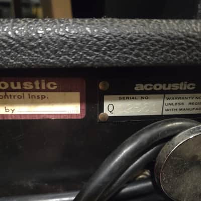 Acoustic 150 Amp Head - 1970s - Local Pickup Only image 5