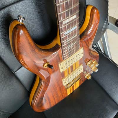 Vintage Custom Neck-Through Guitar — Alembic Style — Shadow Pickups & Schaller Tuners image 13