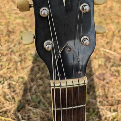 Hofner Verythin 4600 E2 1968 - Black Red sunburst image 3