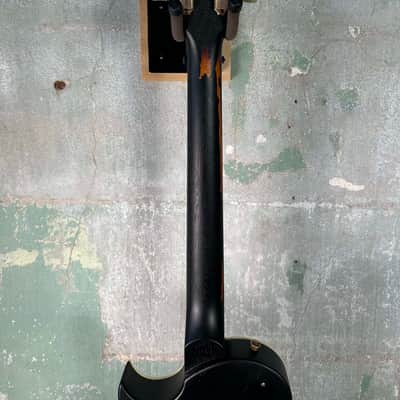 Vintage V100MR-BK Icon Series Single Cut - Black / Sunburst image 8