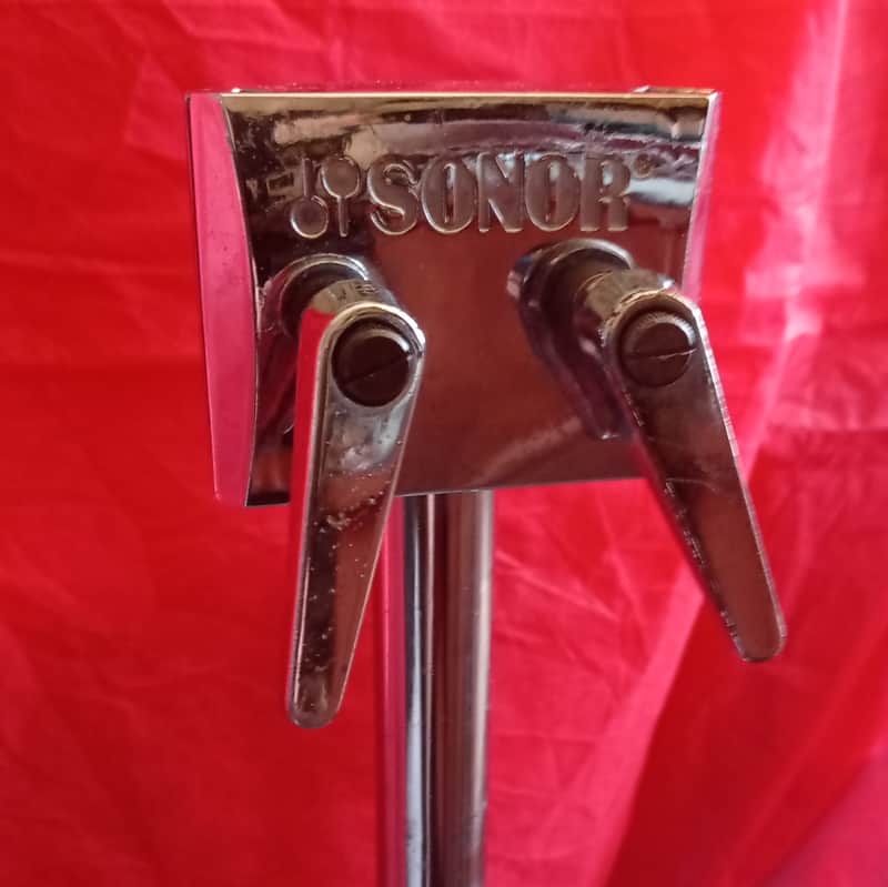 Vintage 1980s Sonor Z5513b Deluxe Double Tom Holder T-Part (Phonic / Signature Era) - 29.2mm Down Tube image 1