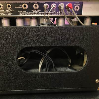 Fender Bandmaster Reverb 2 Channel 40 Watt Tube Head 1974 - Pre Owned *Pickup Only* image 11